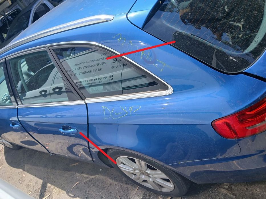Painel trás esquerdo AUDI A4 Avant (8K5, B8)