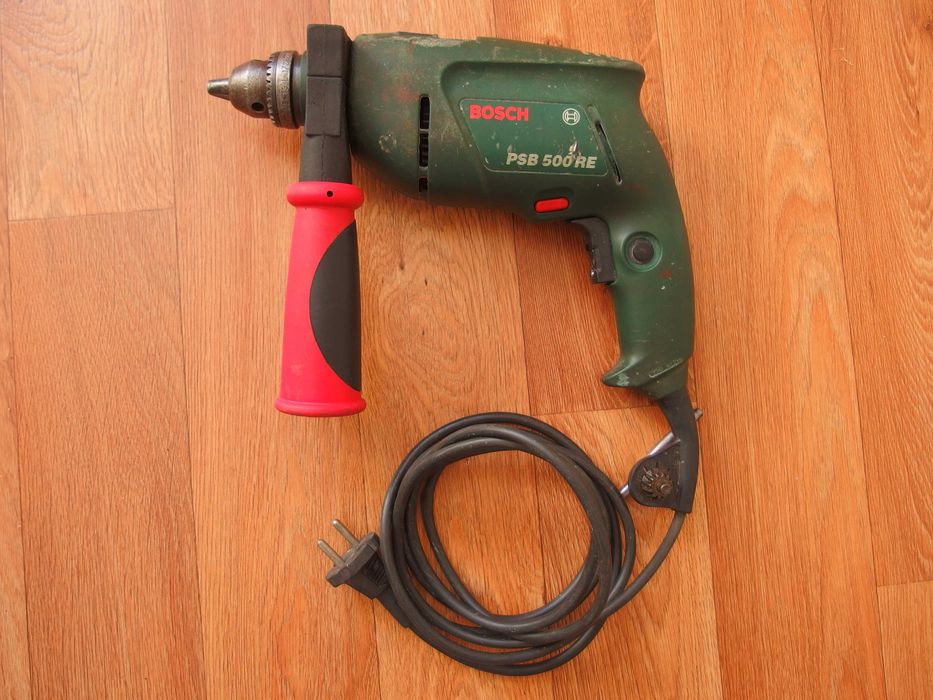 Mała poręczna wiertarka 500W BOSCH PSB-500RE z udarem