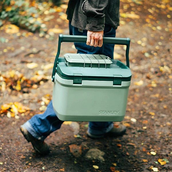 Cooler lodówka pasywna 15,1l zielona / Stanley