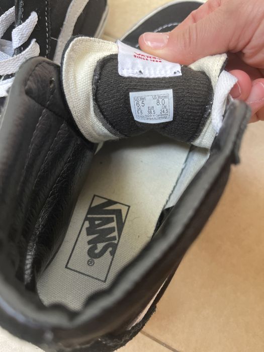 Sapatilha (bota) vans em excelente estado usadas duas vezes.