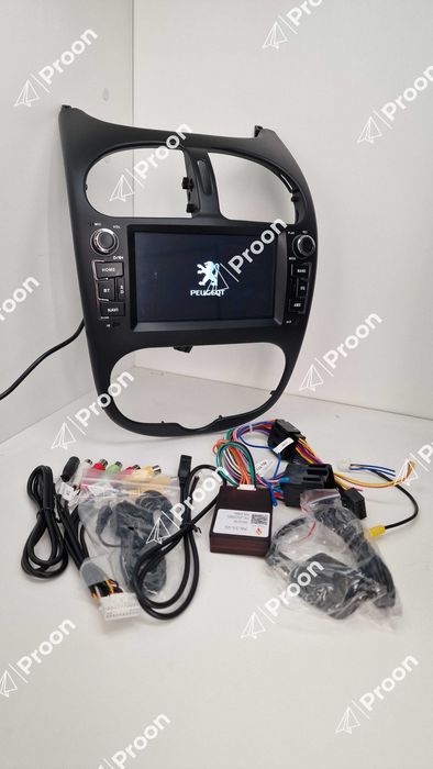 Auto rádio Peugeot 206 Android 2din Ano 2001 até 2016