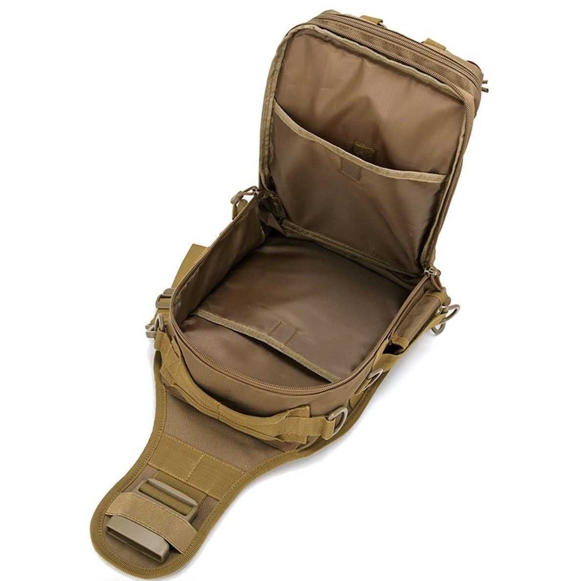 тактическая сумка, укрепленная мужская сумка рюкзак тактическая слинг.