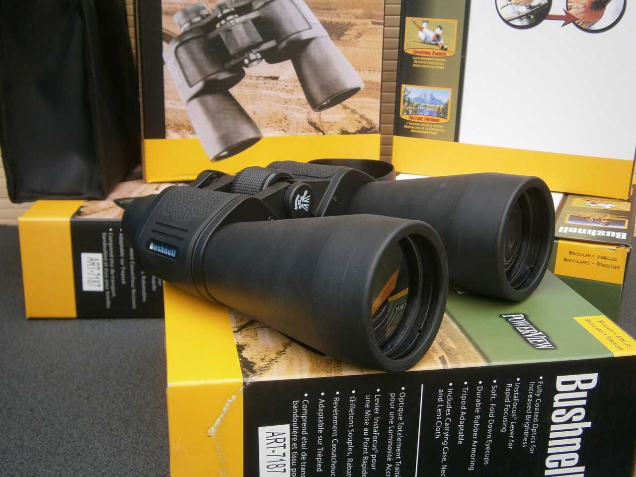 Бінокль Bushnell 7187 power view, 60х90, ВАК 4, 12 - кратний.