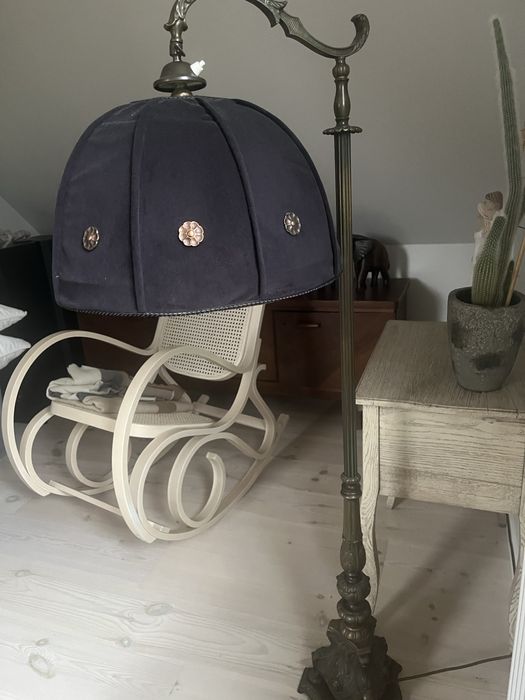 Lampa mosiężna stara