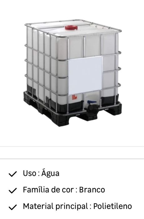 Reservatorio de agua 1000l