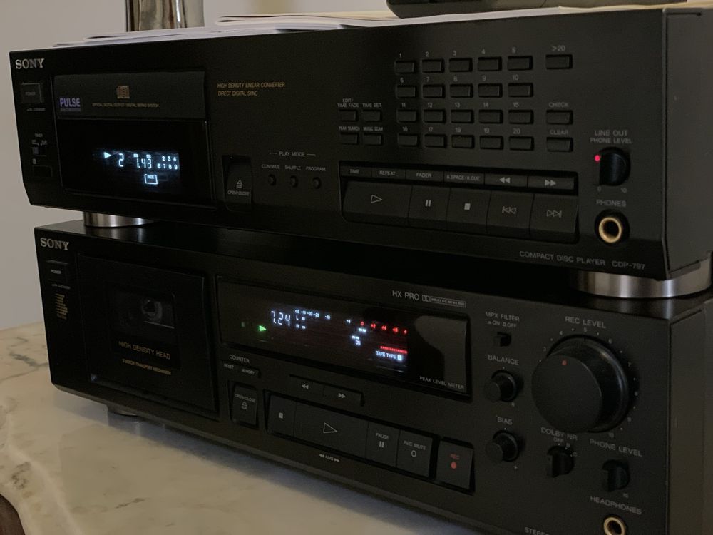 Sony CDP-797, Sony TC-K470