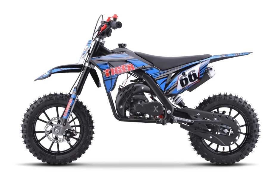 Motor dla dziecka 49CC TIGER Niebieski PRO