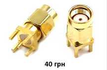Коаксиальні РЧ роз'єми SMA-JFD4-3, SMA-JE-M, SMA-JE-F, RP-SMA-JE-F..