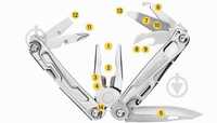 Мультитул Leatherman REV, 14 инструментов