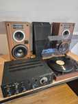 zestaw audio Daniel G-1100 Fs; Wzmacniacz WS-303; Kolumny ZG30C114
