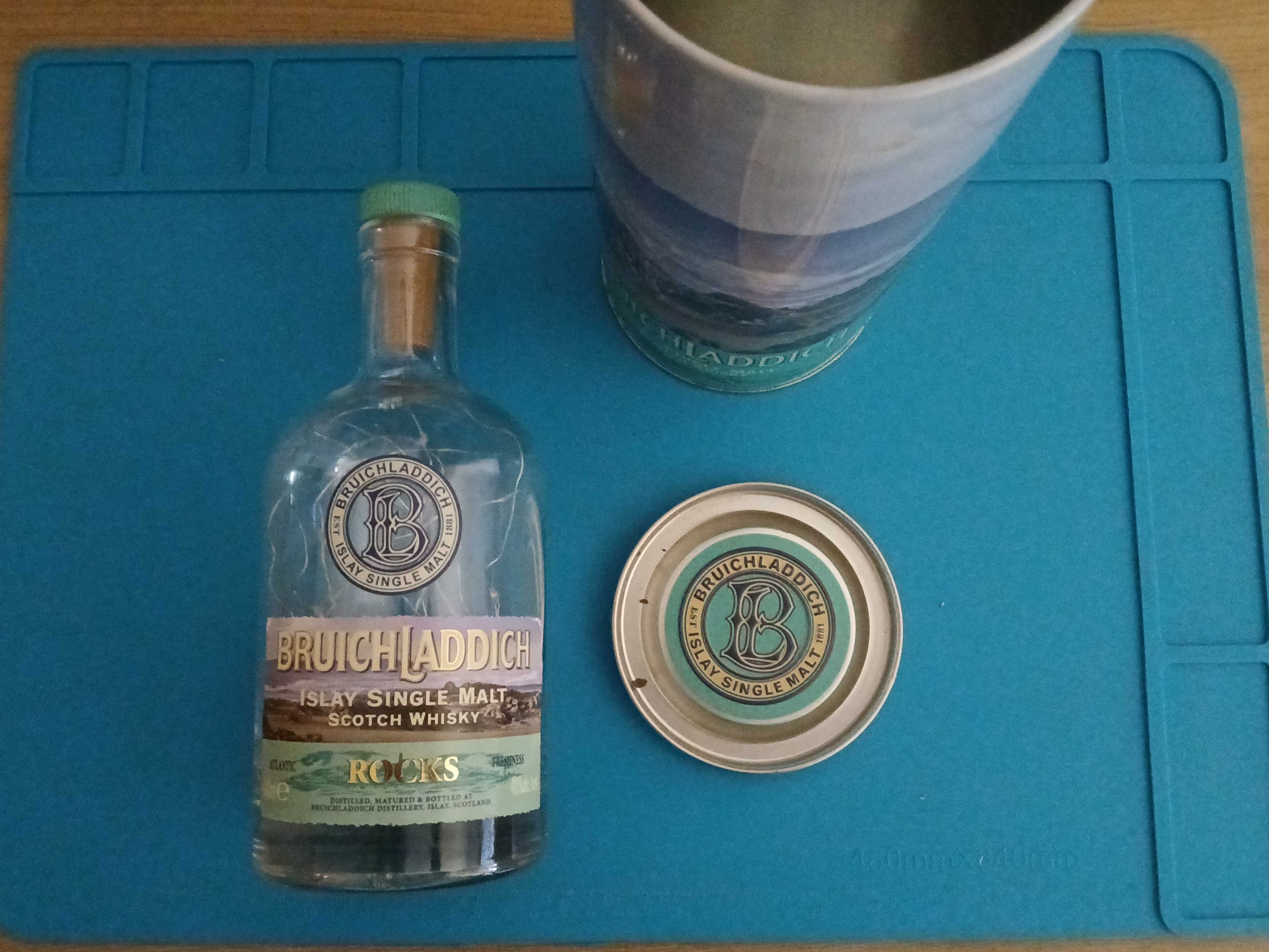Conjunto Vidro e Metal BruichLaddich