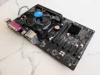 Płyta główna Asrock H81 Pro BTC + CPU + 8GB RAM