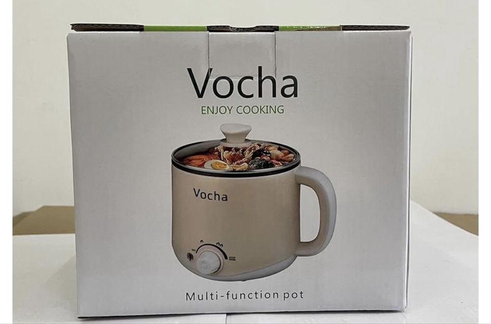 Це багатофункціональна електрична міні-каструля Vocha об'ємом 1,6 л