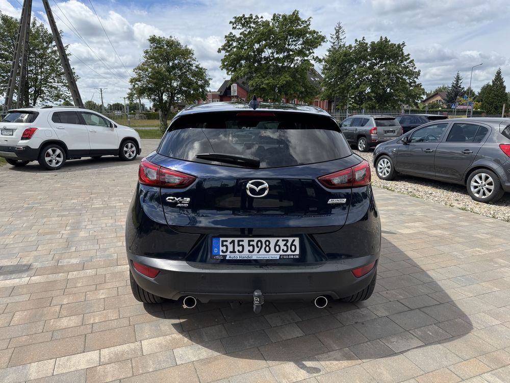 Mazda cx3,benzyna,4x4l,niski przebieg, perfekcyjna