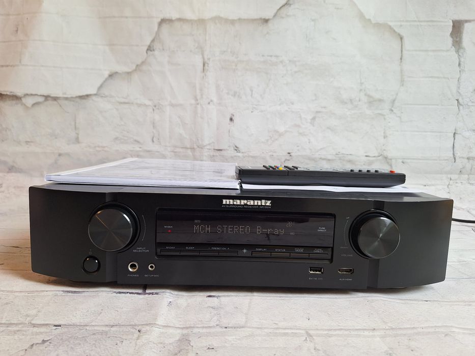 Marantz 5.1 NR1504 Spotify AirPlay ARC Net radio