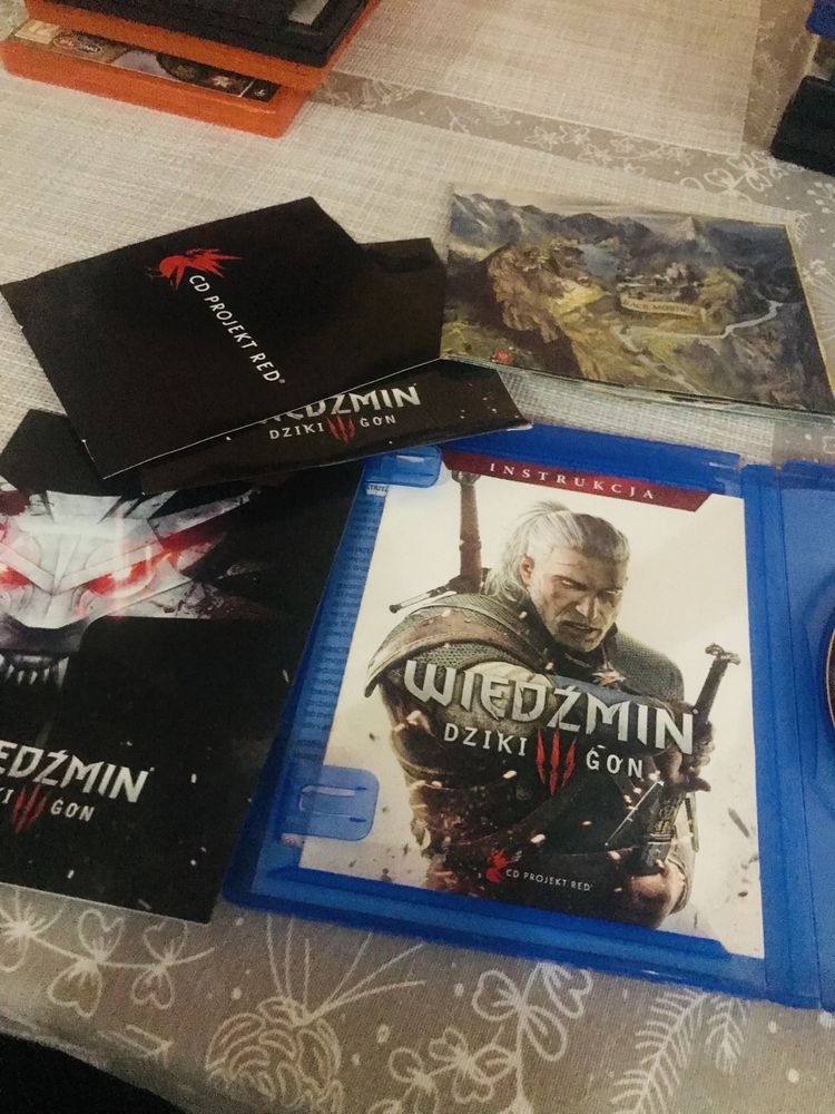 Wiedźmin 3: Dziki Gon PS4. Brak plyty z gra.