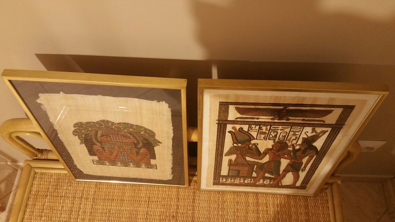 Papirus egipski  obrazki
