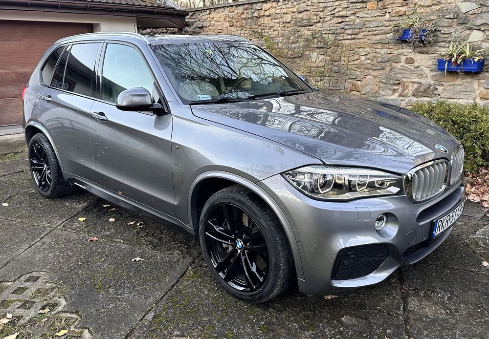 BMW X5 M BMW X5 F15 M50d 2014 M-Pakiet Bang&Olufsen Ledy x-drive Zamiana