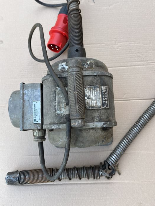 Buława wibrator zageszczarka do betonu 1650W, 380V,