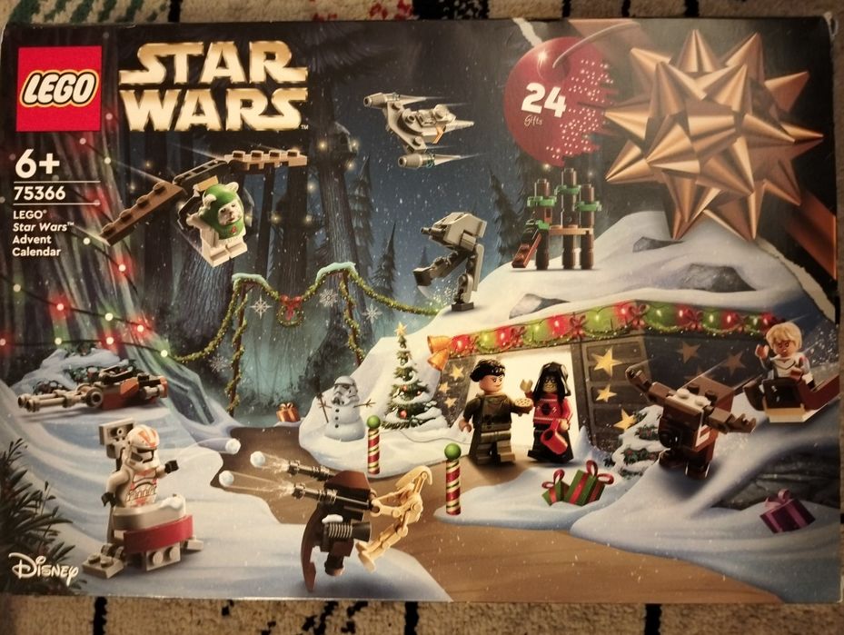 LEGO Star Wars 75366 Kalendarz Adwentowy 2023 Gwiezdne Wojny prezent