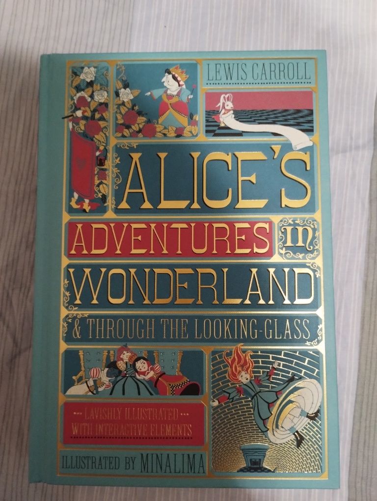 Alice in wonderland Minalima книга англійською