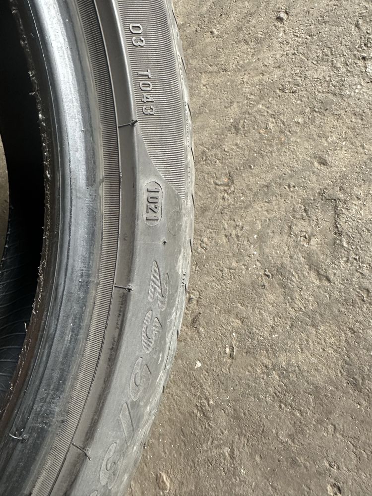 Opony 255/35R19 Pirelli Pzero 2szt para