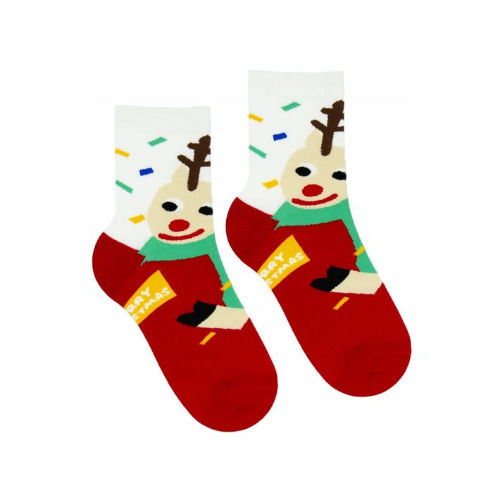 Moraj Skarpety Świąteczne 3-Pary Prezent 35-38