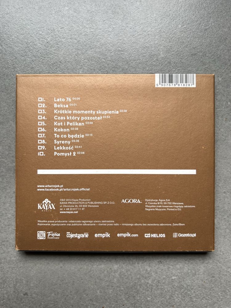 Artur Rojek – „Składam się z ciągłych powtórzeń” (CD, 2014)