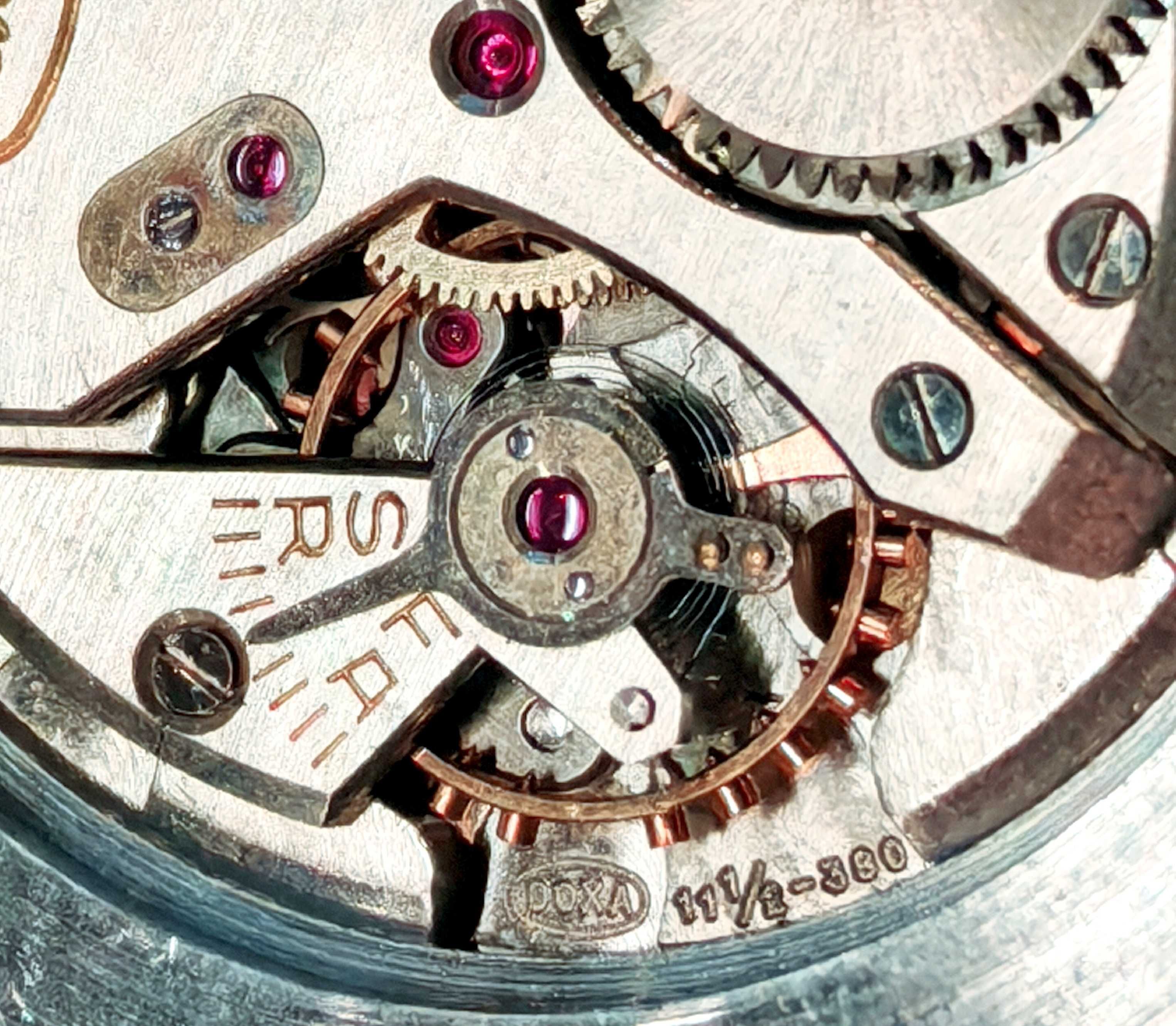 Zegarek Doxa AntiMagnetic JUMBO XL Swiss Mechaniczny nakręcany Vintage