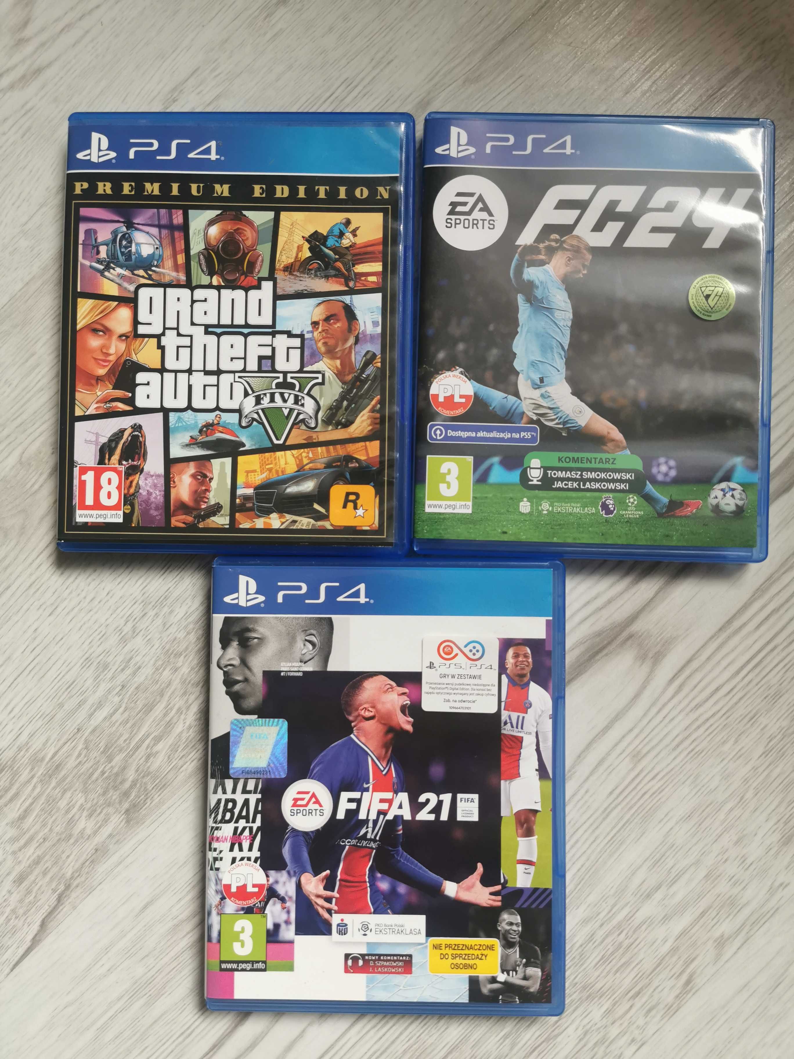PS4 Slim 3 pady +3 gry