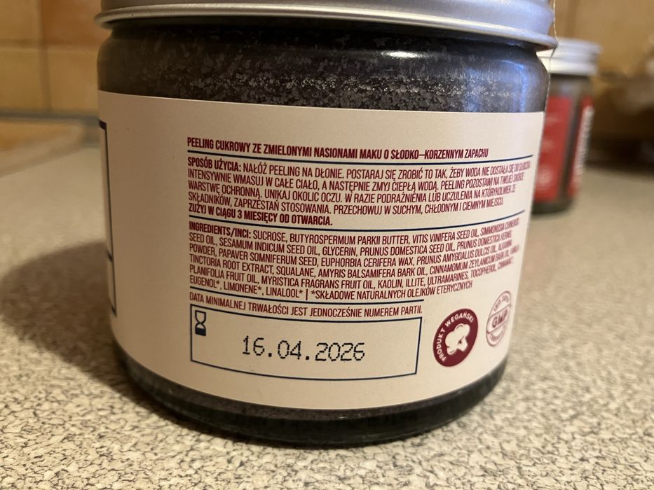 Peeling cukrowy cztery szpaki