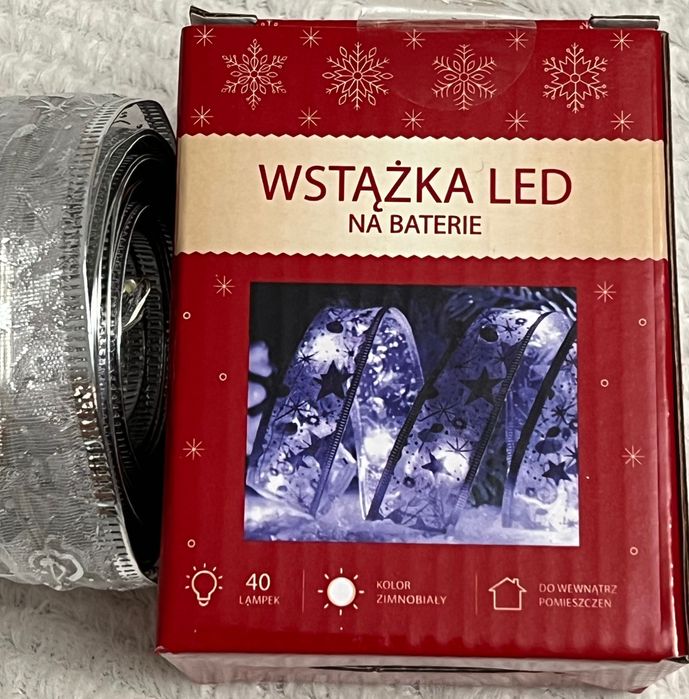Wstążka LED na baterie
