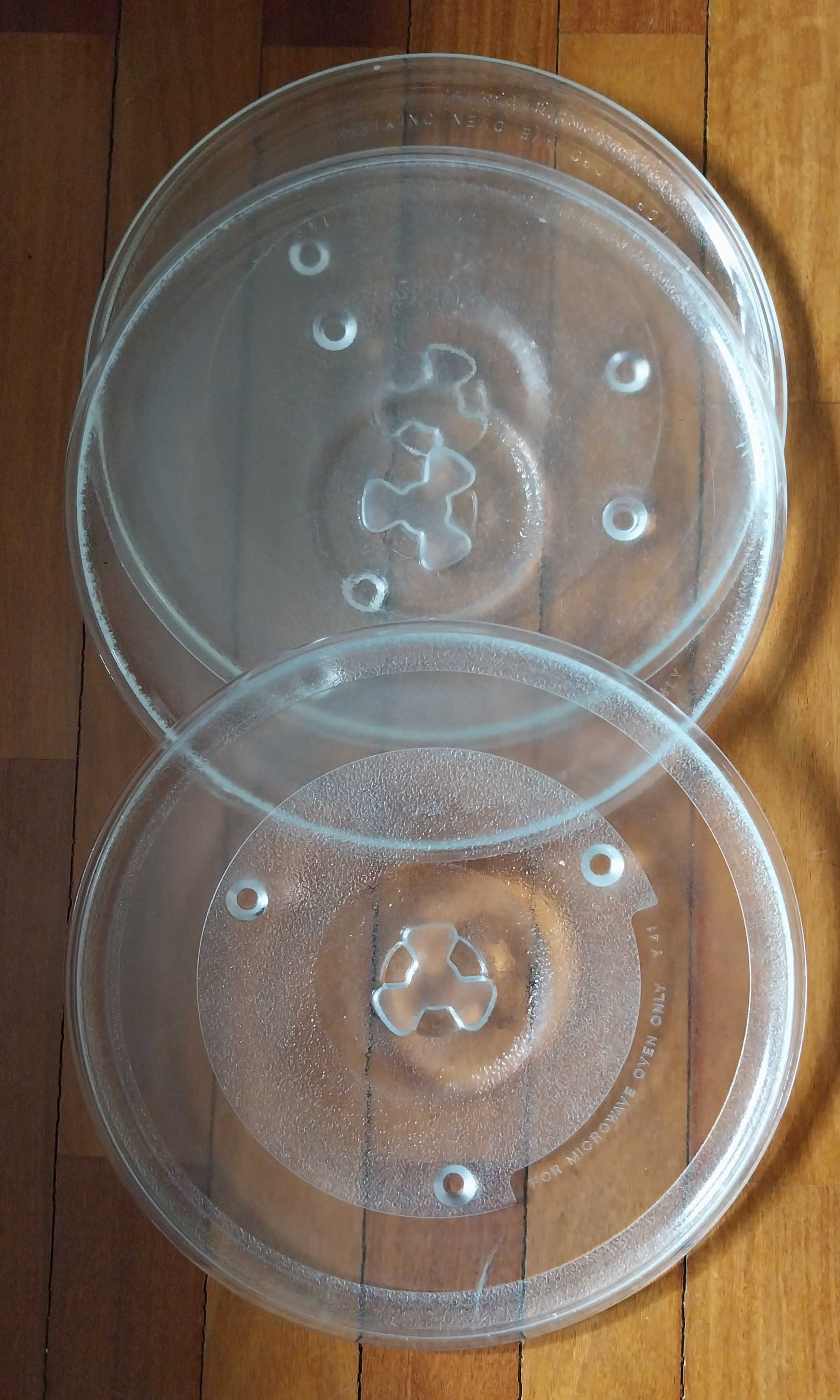 Pratos em vidro cerâmico  para microondas