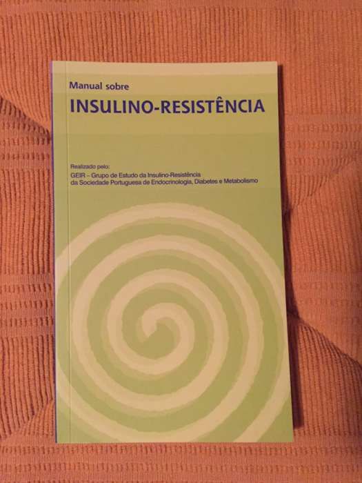 Livro técnico Manual das Insulino-resistencia (como novo)