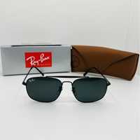 Солнцезащитные очки Ray Ban Colonel 3560 Black-Black 57мм стекло