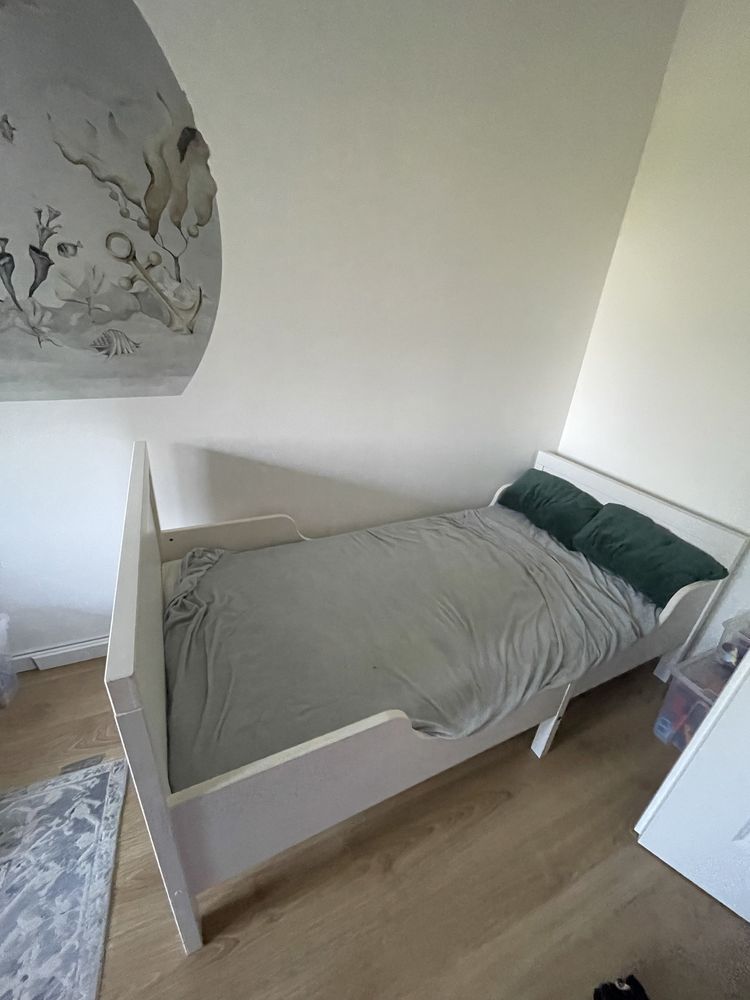 Łóżko pojedyńcze dla dzieci Ikea SLAKT NATTAPA