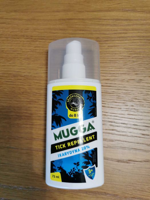 Mugga Spray 20% Ikarydyna bez deet