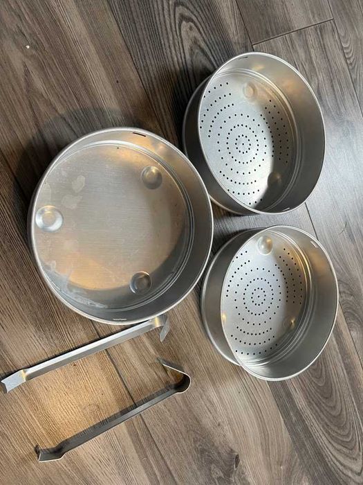 Sokownik aluminiowy naczynia turystyczne