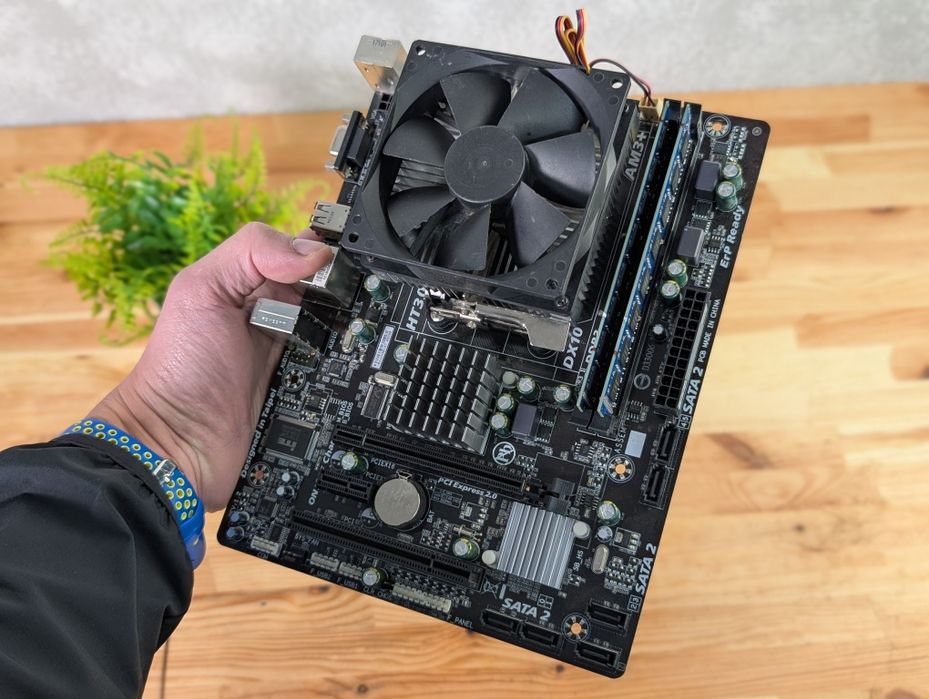 Комплект! GIGABYTE Am3+ | Phenon II 545 | 8GB DDR3 1600Mhz |