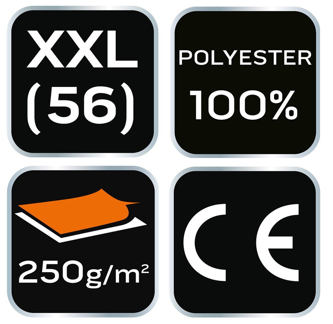 Polar roboczy BASIC, czarny, rozmiar XXL