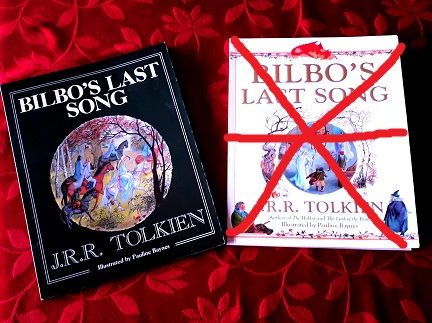 J R R Tolkien - Bilbo's Last Song - Paperback Edition 1992 ENG