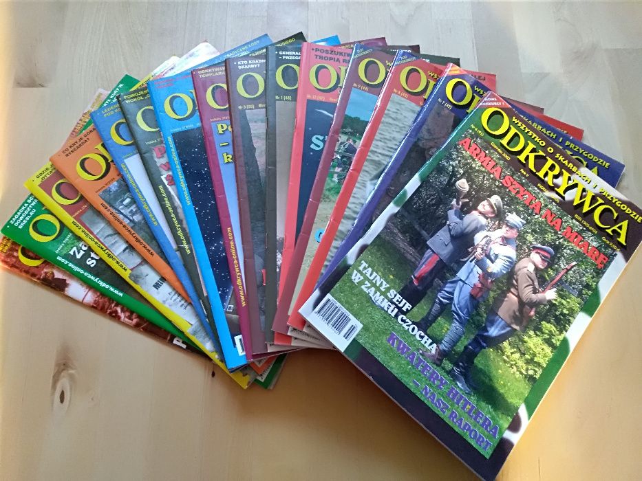 Miesięcznik "Odkrywca" - 29 numerów