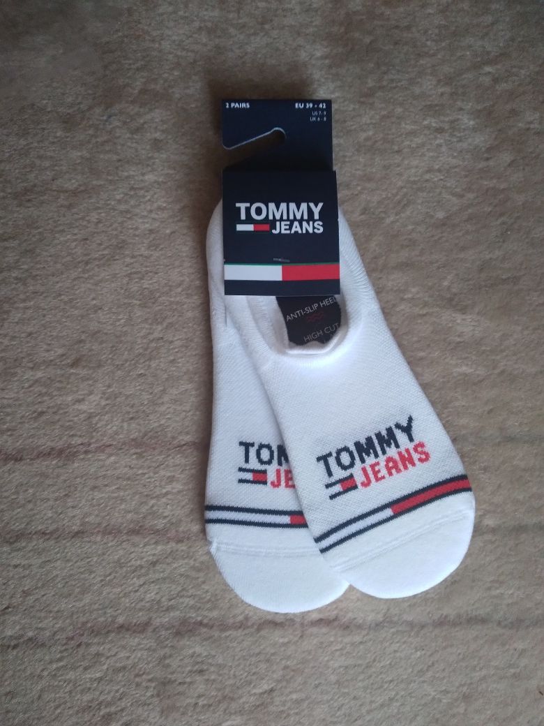 Skarpetki stopki Tommy Hilfiger r. 39-42 -oryginał- 2 pary