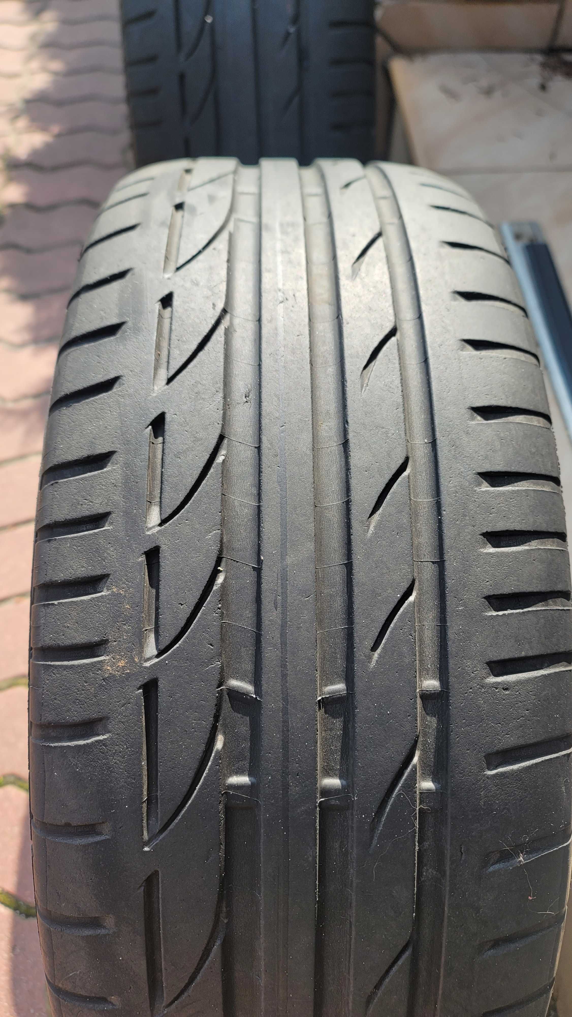 Продам диски Enkei R 18 з резиною 225/ 45 R18 bridgstone potenza