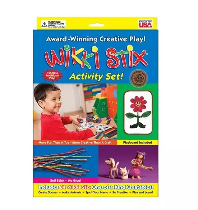 Woskowe sznureczki Activity Set. Wikki Stix