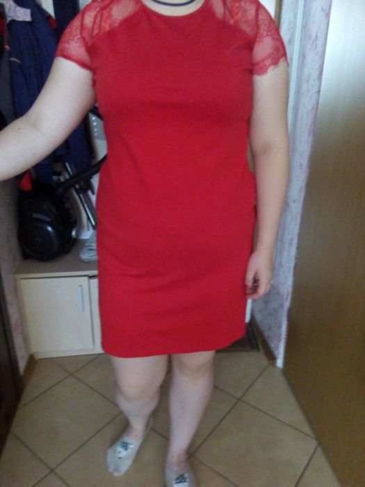 Sukienka czerwona Mohito