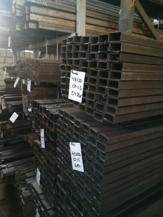 Труба профильная бюджетная тонкостенная в ассортименте