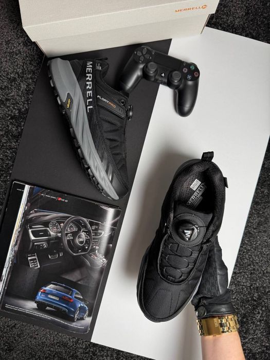 Чоловічі кросівки мерелл Merrell Float Pro BOA GTX Black Grey [41-46]