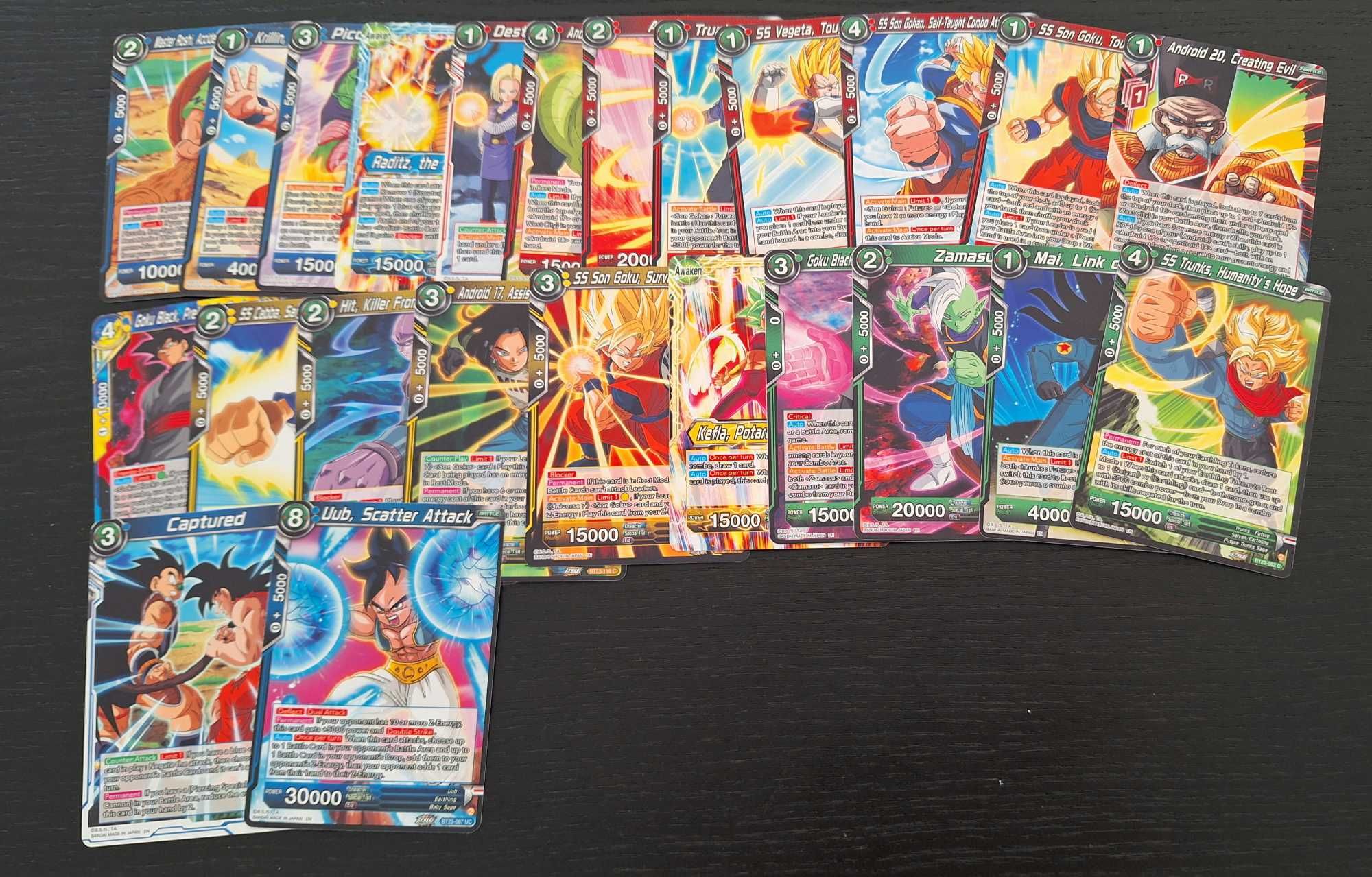 49 DragonBall Game Card BT-23 perfect combination (0 Repetidos)