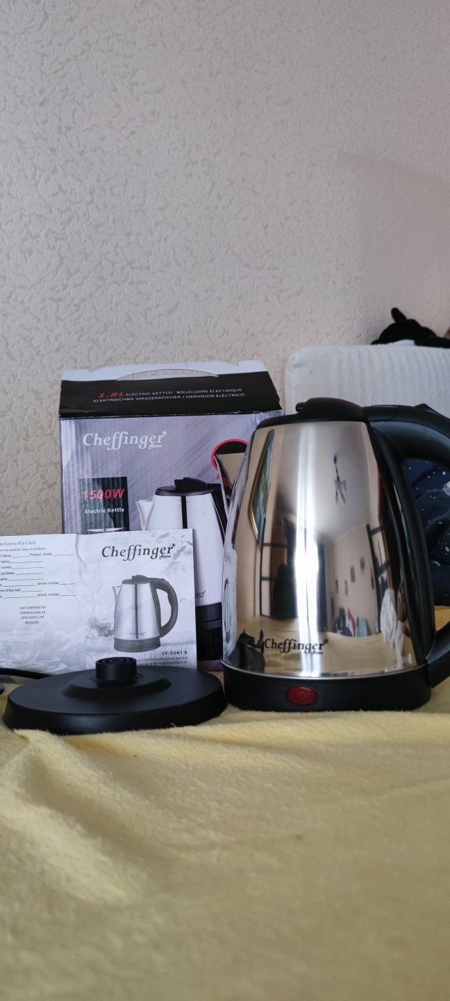 Чайник CHEFFINGER CF-SSK1.8 1500 ВТ 1,8
